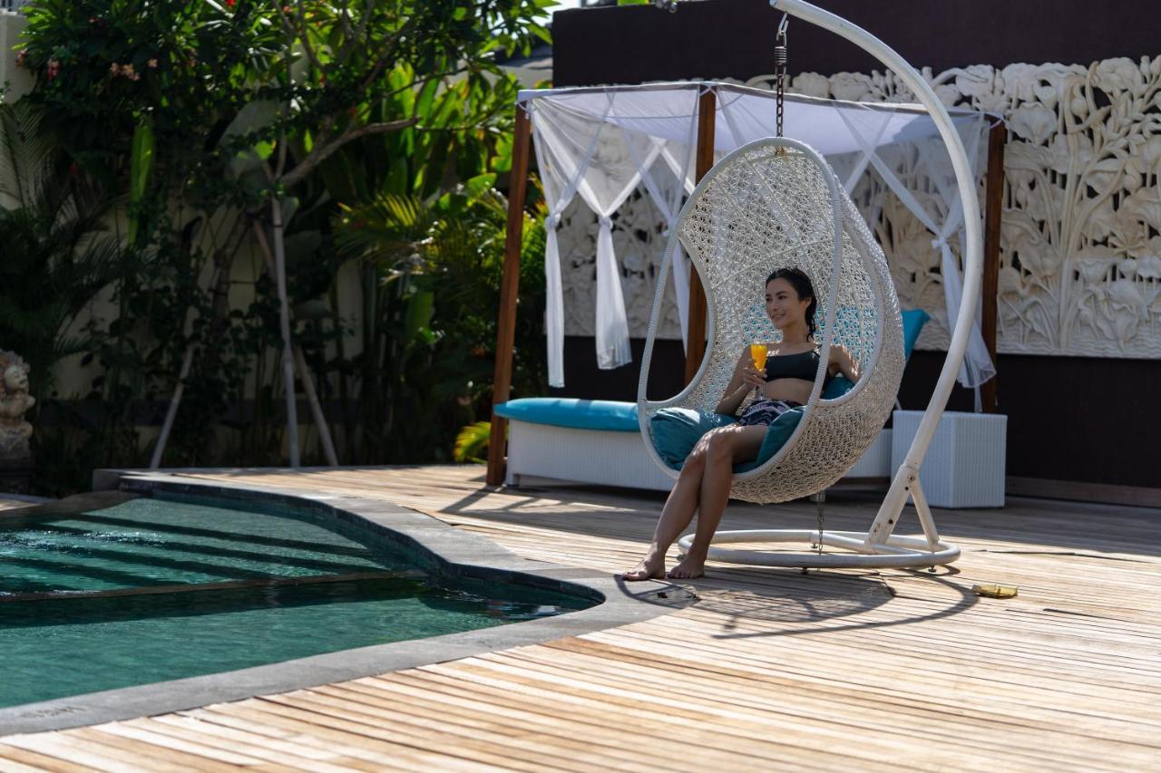 The Sakaye Villas & Spa Legian Exteriör bild