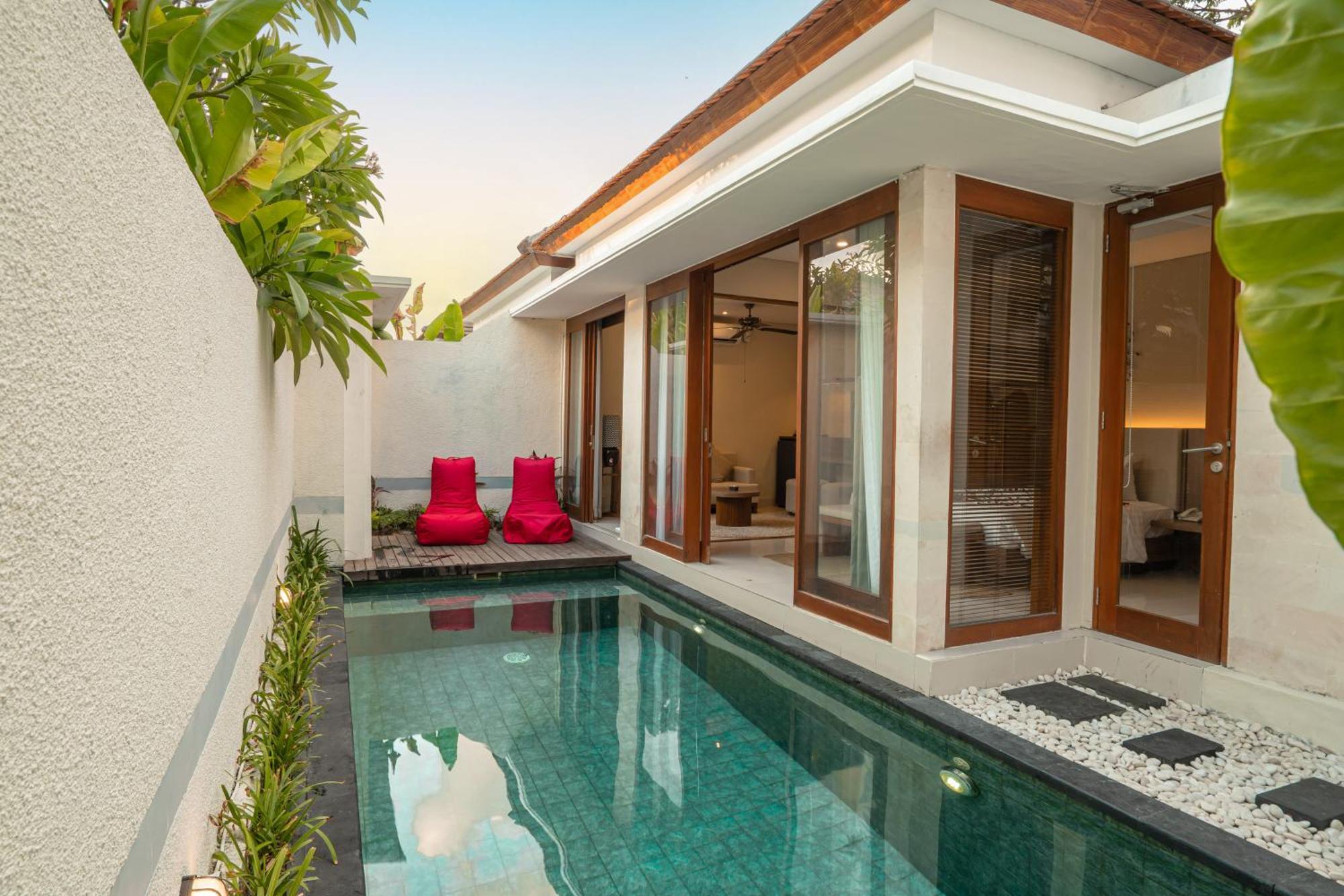 The Sakaye Villas & Spa Legian Rum bild